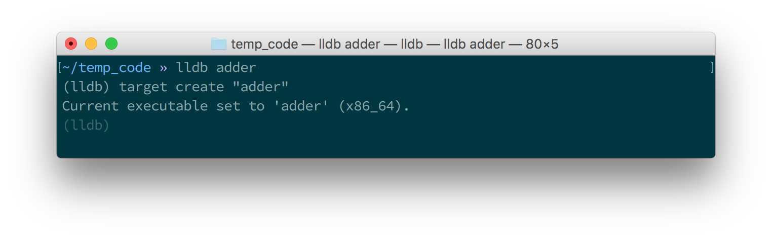 ch05 lldb adder